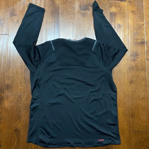 Spyder Active Snow Outdoors Long Sleeve Activewear Black Top Men's Size XL - Picture 3 of 7